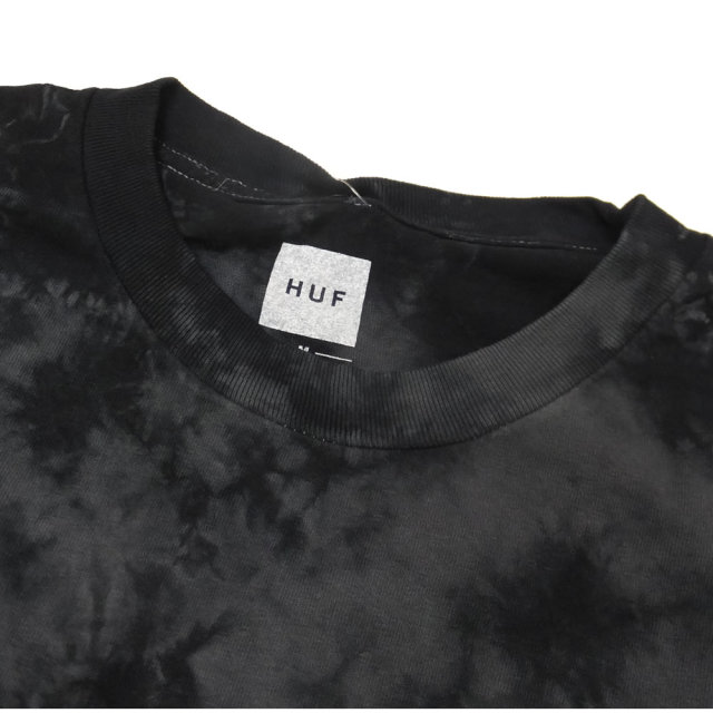 HUF ハフ 長袖Tシャツ PEAK LOGO CRYSTAL WASH L/S TEE TS00461