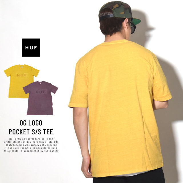 HUF ハフ 半袖Tシャツ OG LOGO POCKET S/S TEE TS00469