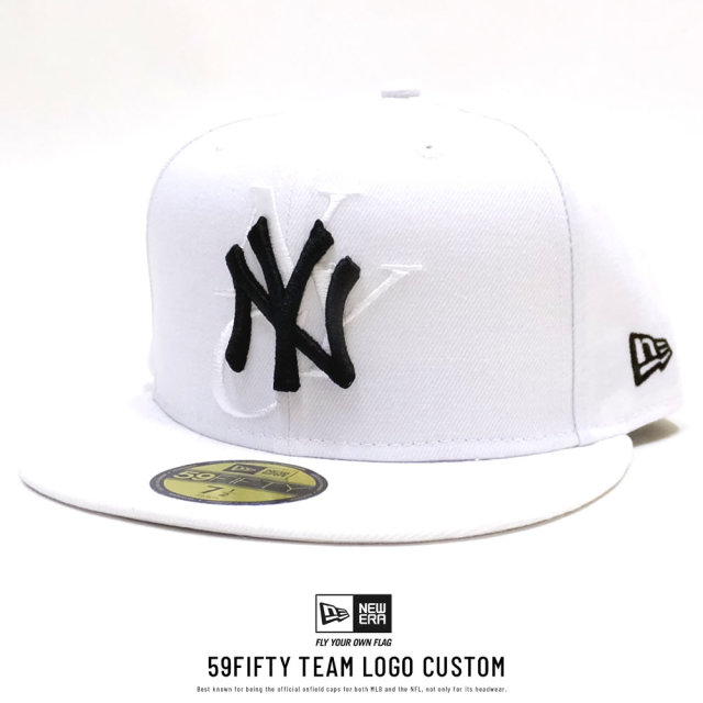 NEW ERA ニューエラ フラットバイザーキャップ 59FIFYT TEAM LOGO CUSTOM 11781649