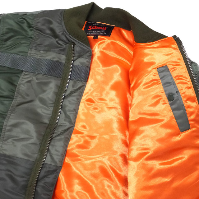 SCHOTT ショット ミリタリージャケット MA-1 STYLE FLIGHT JACKET 9828