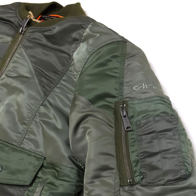 SCHOTT ショット ミリタリージャケット MA-1 STYLE FLIGHT JACKET 9828