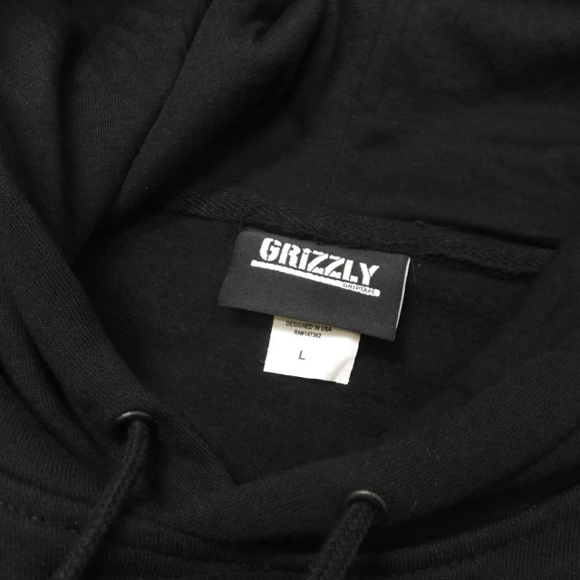 Grizzly Griptape グリズリーグリップテープ プルオーバーパーカー LIL' RED HOODY SMB1808P06