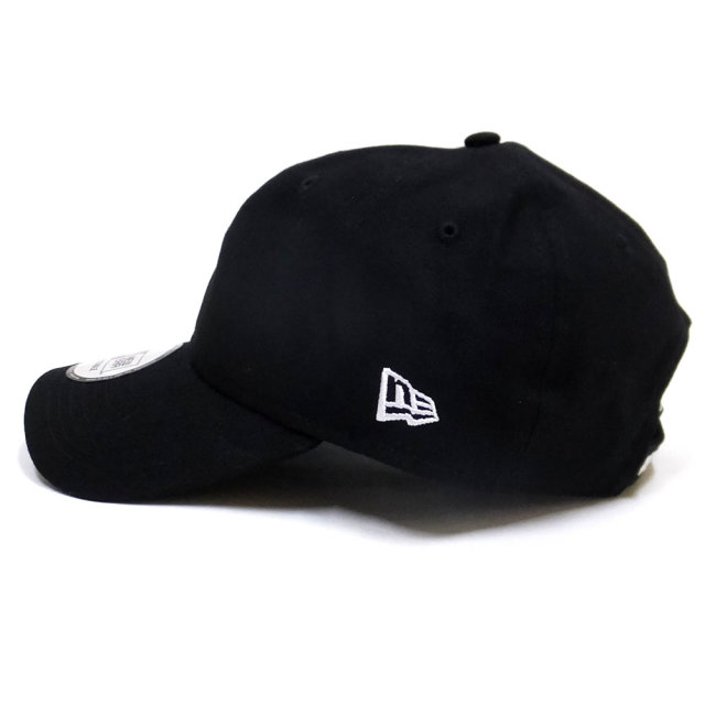 NEW ERA ニューエラ カーブバイザーキャップ 9THIRTY ストラップロゴ NEW YORK CITY ダックブラック 11876737