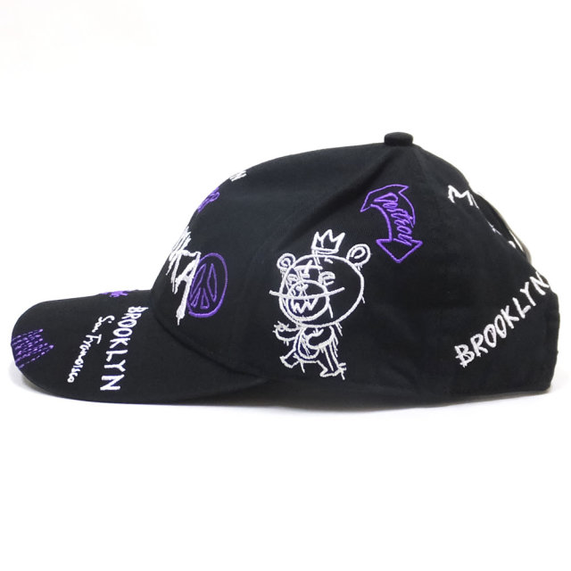 MISHKA ミシカ カーブバイザーキャップ MSS190217