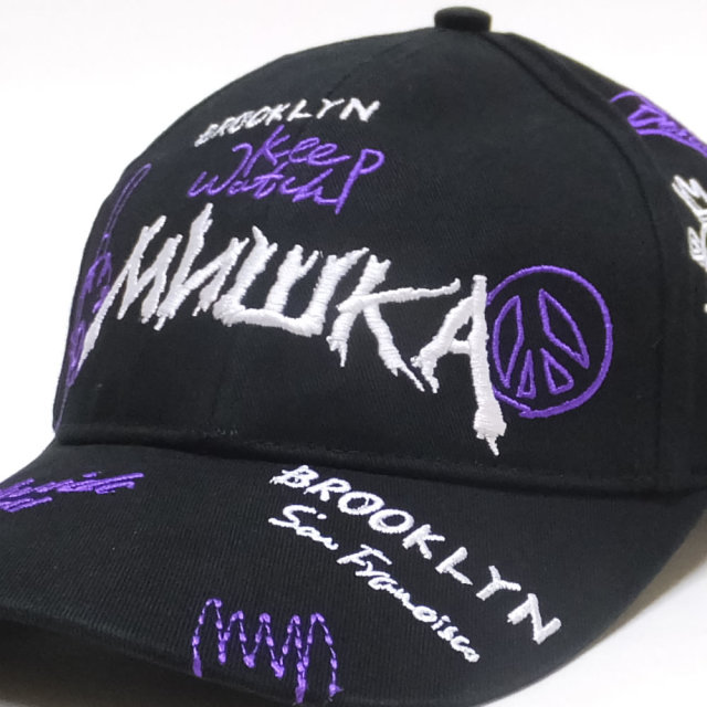MISHKA ミシカ カーブバイザーキャップ MSS190217