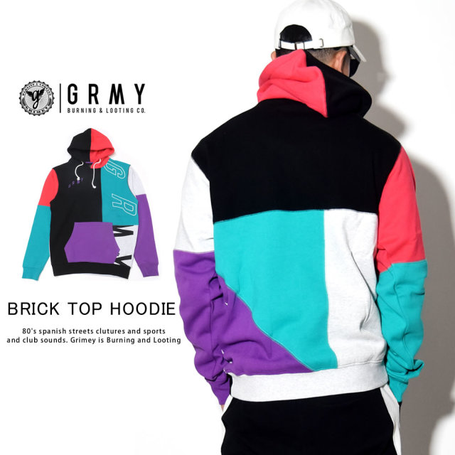 GRIMEY グライミー プルオーバーパーカー BRICK TOP HOODIE GCH318