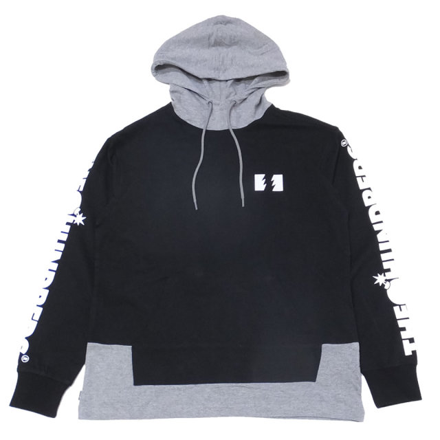 THE HUNDREDS ザ・ハンドレッズ 長袖Tシャツ FLIP HOODED L/S T-SHIRT T19P109004