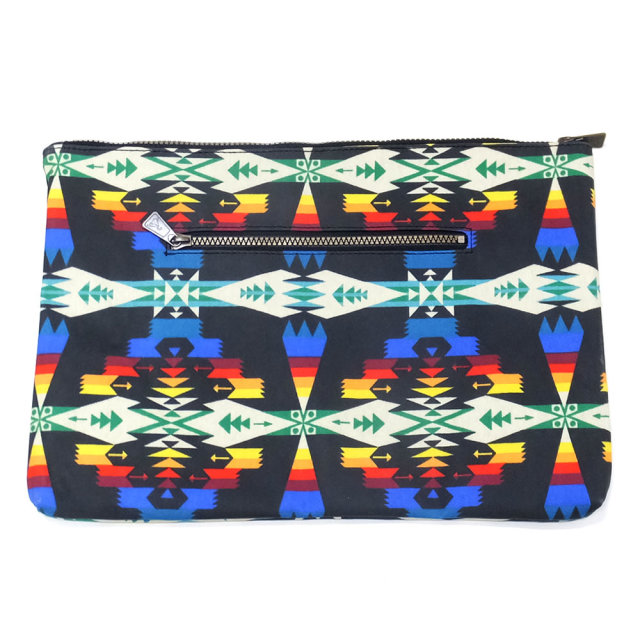 PENDLETON ペンドルトン ポーチ クラッチバッグ キャノピーキャンバス ツーソン柄 BIG ZIP POUCH GF419