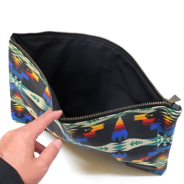 PENDLETON ペンドルトン ポーチ クラッチバッグ キャノピーキャンバス ツーソン柄 BIG ZIP POUCH GF419