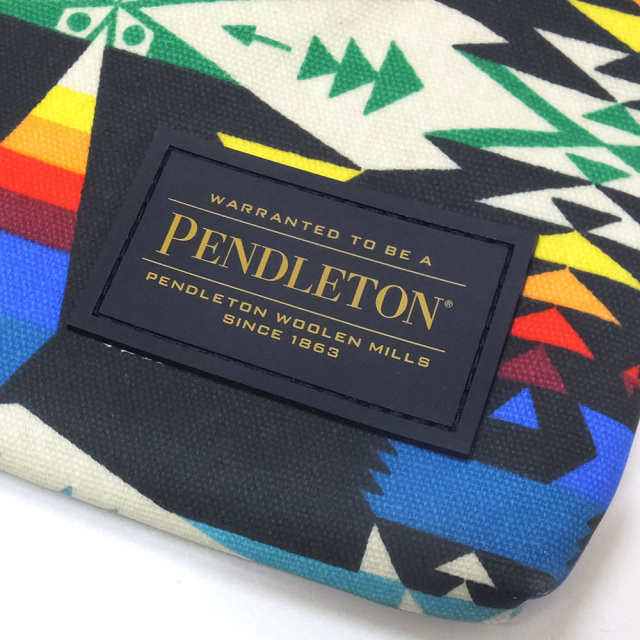 PENDLETON ペンドルトン ポーチ クラッチバッグ キャノピーキャンバス ツーソン柄 BIG ZIP POUCH GF419