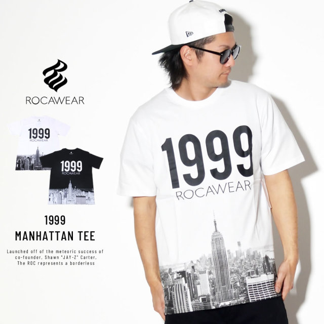 ROCA WEAR ロカウェア 半袖Tシャツ マンハッタン 1999 MANHATTAN TEE RW183T05S