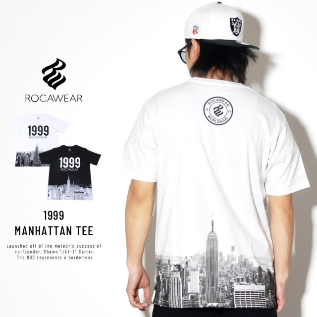 ROCA WEAR ロカウェア 半袖Tシャツ マンハッタン 1999 MANHATTAN TEE RW183T05S