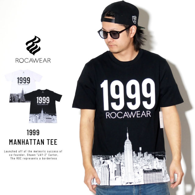 ROCA WEAR ロカウェア 半袖Tシャツ マンハッタン 1999 MANHATTAN TEE RW183T05S