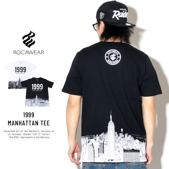 ROCA WEAR ロカウェア 半袖Tシャツ マンハッタン 1999 MANHATTAN TEE RW183T05S