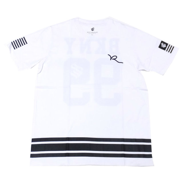 ROCA WEAR ロカウェア 半袖Tシャツ バックプリント ライン BKNY 99 TEE RW163T04S