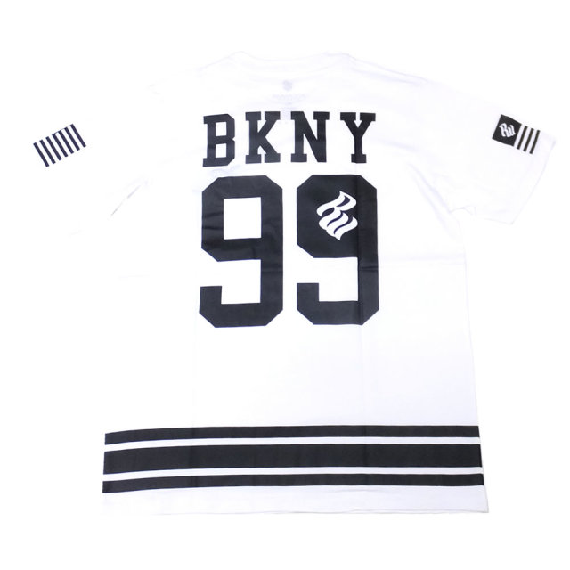 ROCA WEAR ロカウェア 半袖Tシャツ バックプリント ライン BKNY 99 TEE RW163T04S