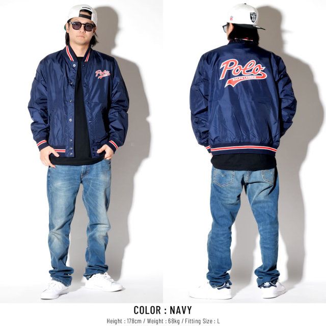 POLO RALPH LAUREN ポロラルフローレン ベースボールジャケット BASEBALL JACKET 710741087001