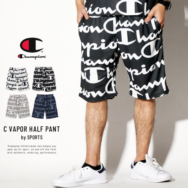 CHAMPION チャンピオン ハーフパンツ TRAINING C VAPOR HALF PANT C3-PS510
