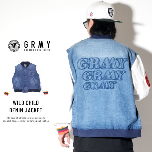 GRIMEY グライミー デニムジャケット WILD CHILD DENIM JACKET GDJ105
