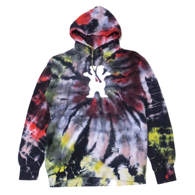 GRIZZLY グリズリー プルオーバーパーカー TIE-DYE OG BEAR HOODIE 19129