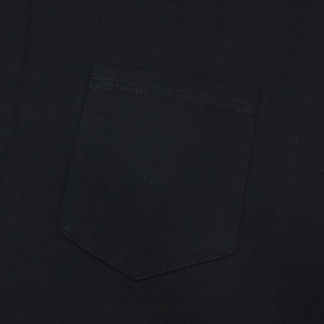 NEW ERA ニューエラ 半袖Tシャツ コットン ポケット Tシャツ ブラック レッドフラッグ 11901360