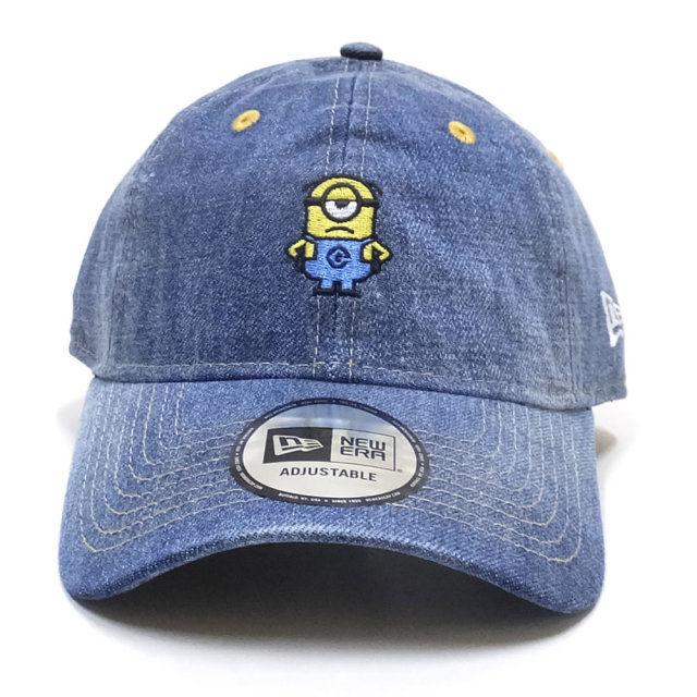 NEW ERA ニューエラ カーブバイザーキャップ 9THIRTY ミニオン メル ミニロゴ ウォッシュドデニム 11909190