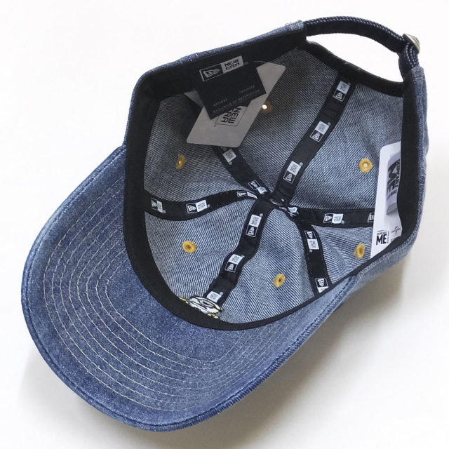 NEW ERA ニューエラ カーブバイザーキャップ 9THIRTY ミニオン メル ミニロゴ ウォッシュドデニム 11909190