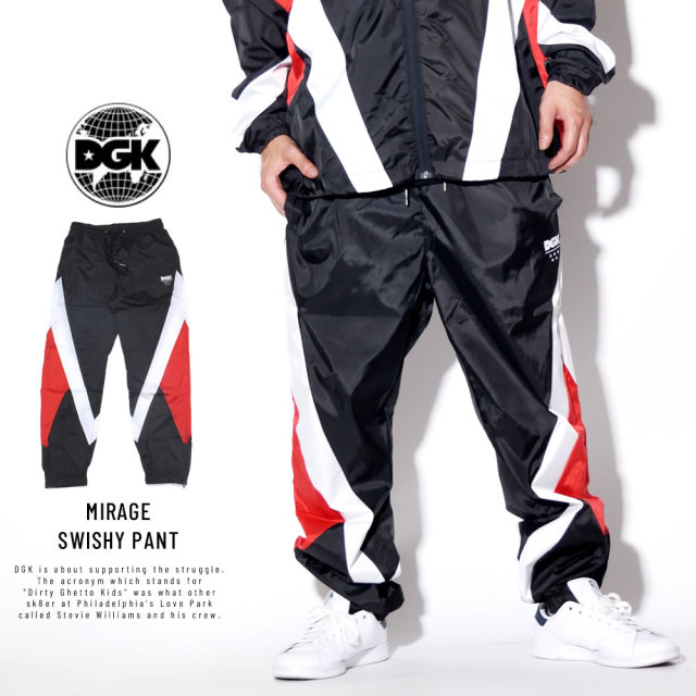 DGK ディージーケー ナイロンパンツ MIRAGE SWISHY PANT CPN-1005