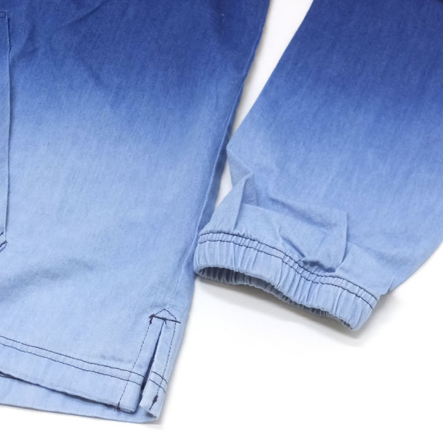 DGK ディージーケー 長袖Tシャツ HARBOR HOODED WOVEN DENIM CTHW-100