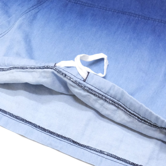 DGK ディージーケー 長袖Tシャツ HARBOR HOODED WOVEN DENIM CTHW-100