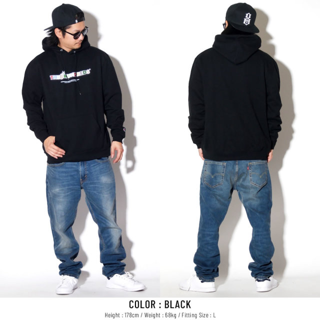 THE HUNDREDS ザ・ハンドレッズ プルオーバーパーカー TOON BAR PULLOVER T19P202042