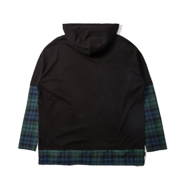 THE HUNDREDS ザ・ハンドレッズ 長袖Tシャツ IVAN HOODED L/S SHIRT T19P209008