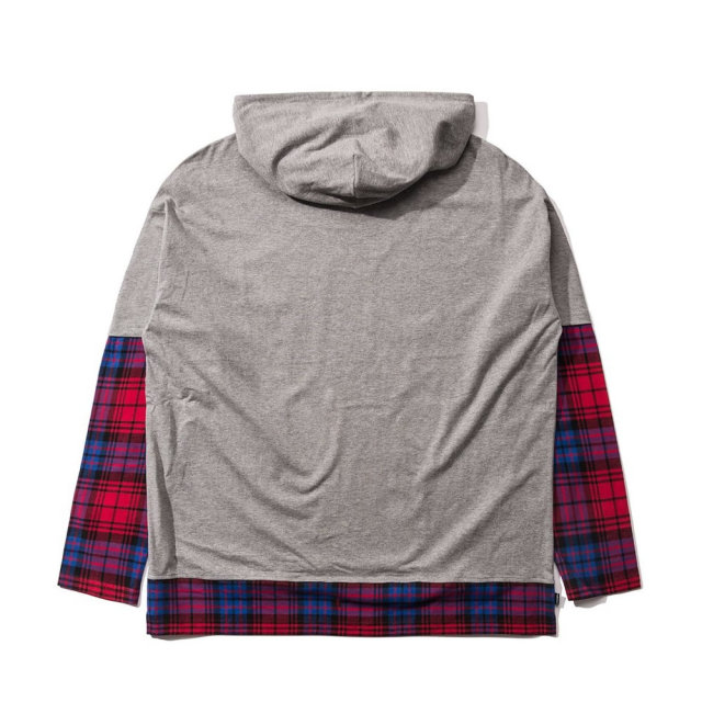 THE HUNDREDS ザ・ハンドレッズ 長袖Tシャツ IVAN HOODED L/S SHIRT T19P209008
