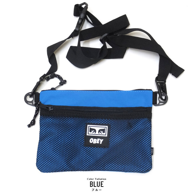 OBEY オベイ サコッシュ CONDITIONS SIDE BAG 100010110
