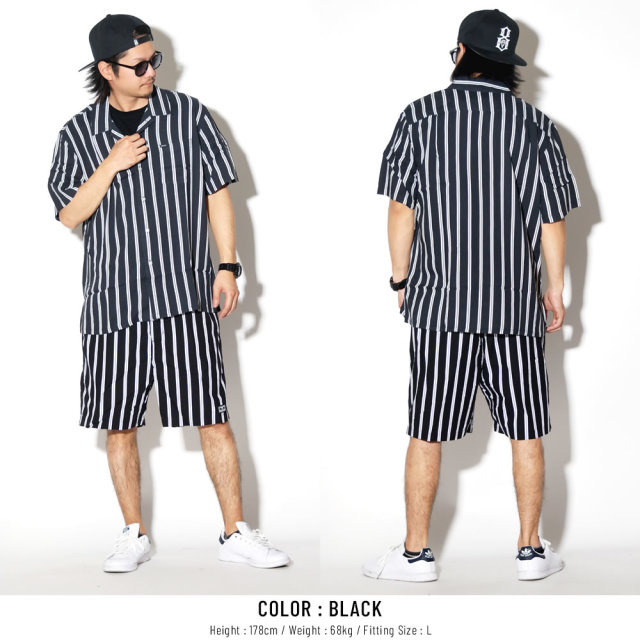 OBEY オベイ ハーフパンツ EASY STRIPE SHORT 172120044