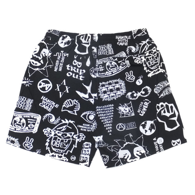 OBEY オベイ ハーフパンツ EASY FLASH SHORT 172120047