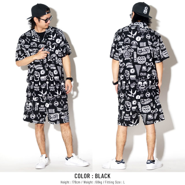 OBEY オベイ ハーフパンツ EASY FLASH SHORT 172120047