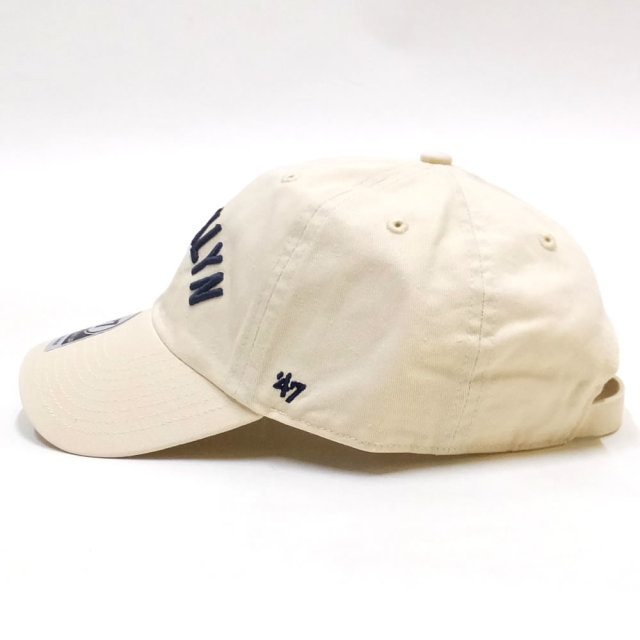 47BRAND フォーティーセブンブランド カーブバイザーキャップ BROOKLYN DODGERS COOPERSTOWN SCRIPT 47 CLEAN UP RGWSC12GWSNL