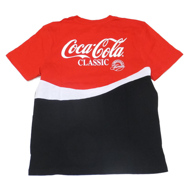 STAPLE ステイプル 半袖Tシャツ COCA COLA WAVE TEE 1901C5199