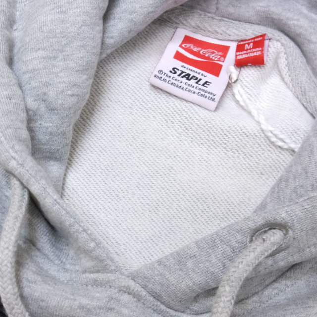 STAPLE ステイプル プルオーバーパーカー COKE LIFE HOODIE 1902H5243