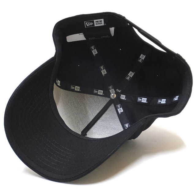 NEW ERA ニューエラ カーブバイザーキャップ 9FORTY A-Frame ダラー アイ ブラック × ホワイト 11914520