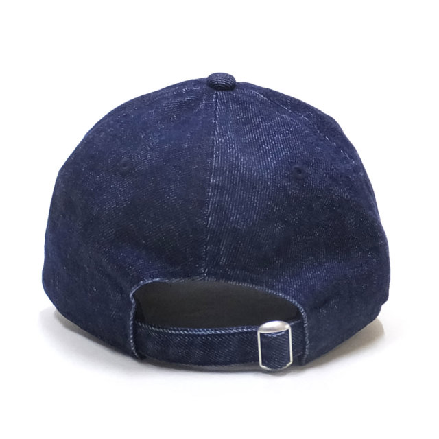 NEW ERA ニューエラ カーブバイザーキャップ 9THIRTY Thrasher スラッシャー SKATE AND DESTROY インディゴデニム × ホワイト 11914522