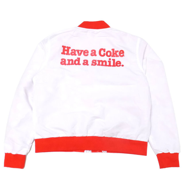DIAMOND SUPPLY CO ダイヤモンドサプライ リバーシブルボマージャケット コカ・コーラ SMILEY REVERSIBLE BOMBER JACKET A19DMTC061S