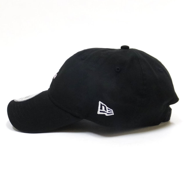 NEW ERA ニューエラ カーブバイザーキャップ 9THIRTY クロスストラップ 桜 ニューヨーク・ヤンキース ブラック × ホワイト 12018992