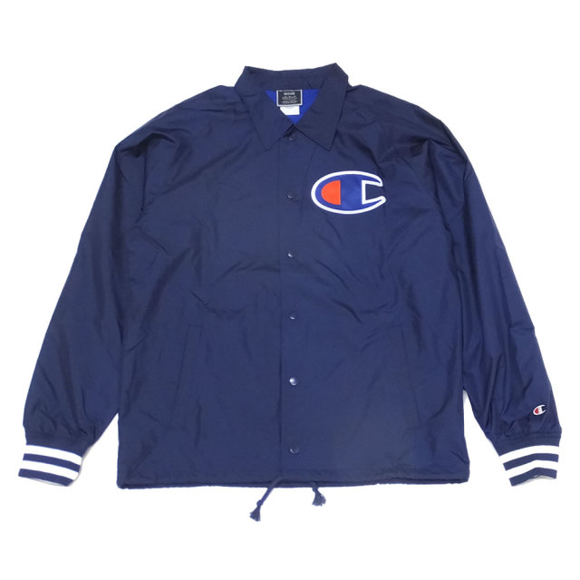 CHAMPION チャンピオン コーチジャケット SATIN COACHES JACKET RIBBED CUFF V5089
