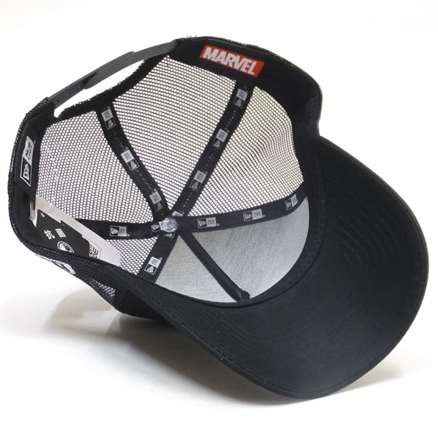 NEW ERA ニューエラ カーブバイザーキャップ 9FORTY A-Frame トラッカー フロントカスタム ニューヨーク・ヤンキース ネイビー × スノーホワイト 11899189