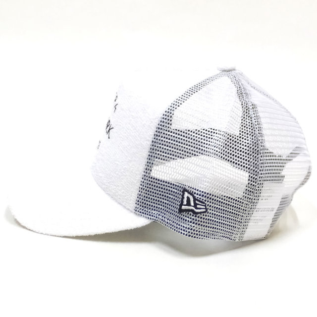 NEW ERA ニューエラ カーブバイザーキャップ 9FORTY A-Frame トラッカー ニューエラ ニューヨーク 1920 パイル ホワイト × スノーホワイト 11899213
