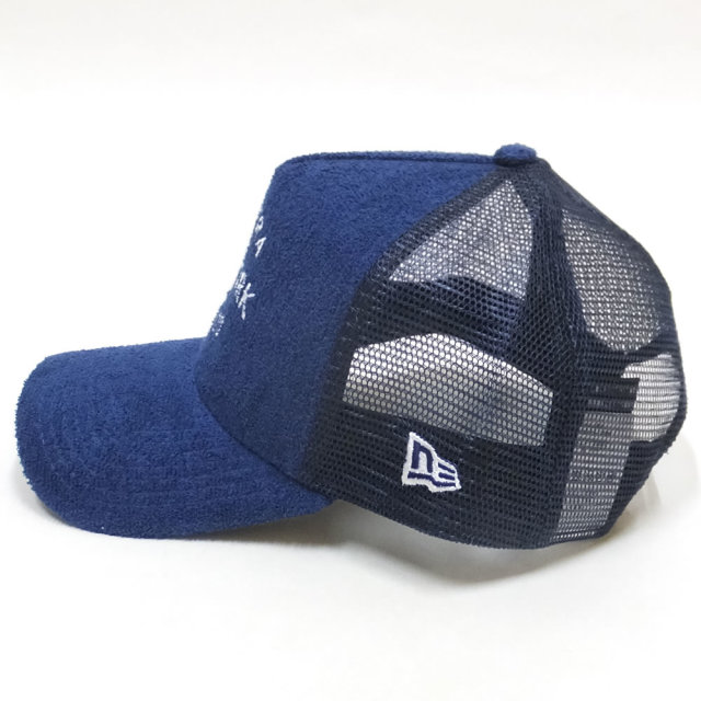 NEW ERA ニューエラ カーブバイザーキャップ 9FORTY A-Frame トラッカー ニューエラ ニューヨーク 1920 パイル ネイビー × スノーホワイト 11899214