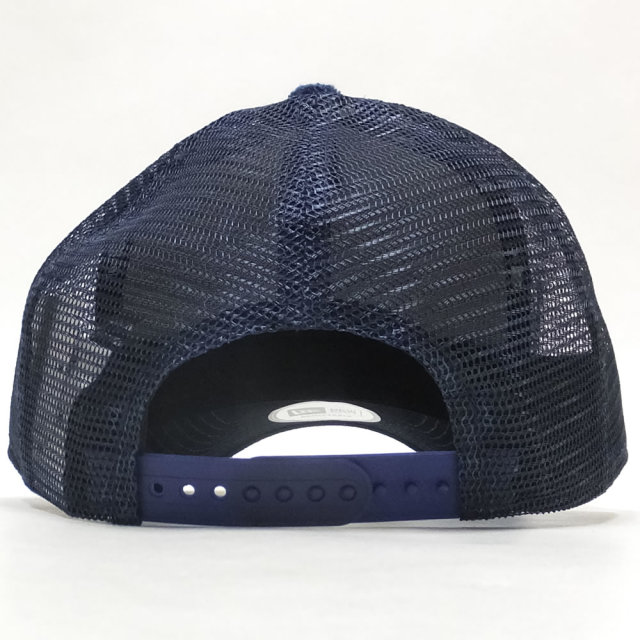 NEW ERA ニューエラ カーブバイザーキャップ 9FORTY A-Frame トラッカー ニューエラ ニューヨーク 1920 パイル ネイビー × スノーホワイト 11899214