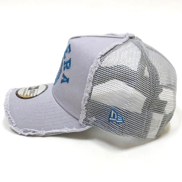NEW ERA ニューエラ カーブバイザーキャップ 9FORTY A-Frame トラッカー カレッジ グレー × ティールバズ 11899230